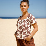Hanalei Top in Kokiʻo Cream