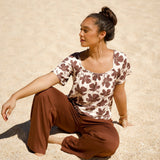 Hanalei Top in Kokiʻo Cream