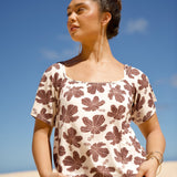 Hanalei Top in Kokiʻo Cream