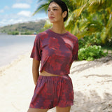 Hugo Tee in Petals Plum