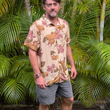 Kapahulu Men's Aloha Shirt in Moon
