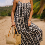 Janica Dress in Aloha Stripe