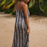 Janica Dress in Aloha Stripe