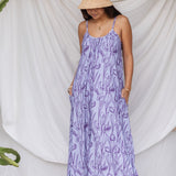 Janica Dress in Amethyst