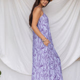 Janica Dress in Amethyst