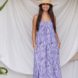 Janica Dress in Amethyst
