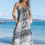 Janica Dress in Black Diamond
