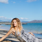 Janica Dress in Black Diamond