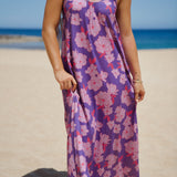 Janica Dress in Gardenia Bloom