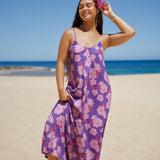 Janica Dress in Gardenia Bloom