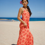 Janica Dress in Kokiʻo Coral