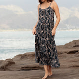 Janica Dress in Onyx