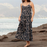 Janica Dress in Onyx