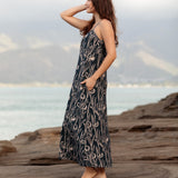 Janica Dress in Onyx
