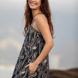 Janica Dress in Onyx