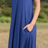 Janica Dress in Pacific