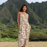 Janica Dress in Retro Pua Kala