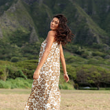Janica Dress in Retro Pua Kala