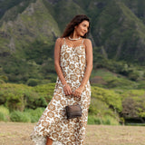 Janica Dress in Retro Pua Kala