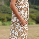 Janica Dress in Retro Pua Kala