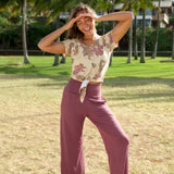 Palolo Pant in Plum