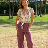 Palolo Pant in Plum