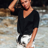 Kahala Top in Black