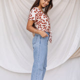 Kahala Top in Roses