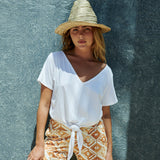 Kahala Top in White