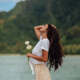 Kahala Top in White