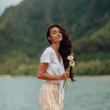 Kahala Top in White
