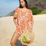 Kahuku Romper in Sunset