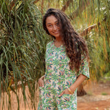 Kahuku Romper in White Lotus