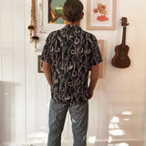 Kapahulu Men's Shirt in Onyx