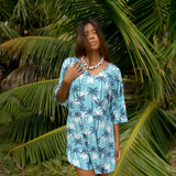 Kawela Tunic in Blue Bells