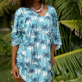 Kawela Tunic in Blue Bells