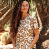 Koa Top in Retro Pua Kala
