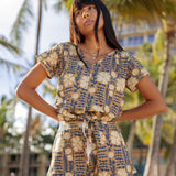 Leahi Short in Vintage Navy