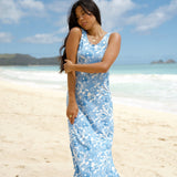 Mahina Midi Dress in Tradewinds