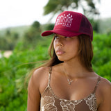 Trucker Hat - Vermilli in Maroon