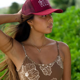 Trucker Hat - Vermilli in Maroon