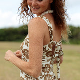 Maya Dress in Retro Pua Kala