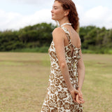 Maya Dress in Retro Pua Kala