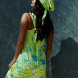 Maya Dress in Summer Hibiscus