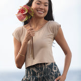 Mimi Top in Camel