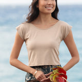 Mimi Top in Camel