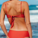 Naia Top in Spicy Coral