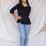 Olivia Top in Black