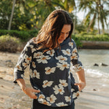 Olivia Top in Navy Breeze