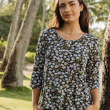 Olivia Top in Ultra Violet